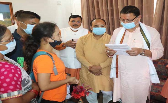 शिलान्यास सहित जो घोषणाएं की गई है उनको प्राथमिकता के आधार पर पूर्ण किया जाएगा- सीएम धामी