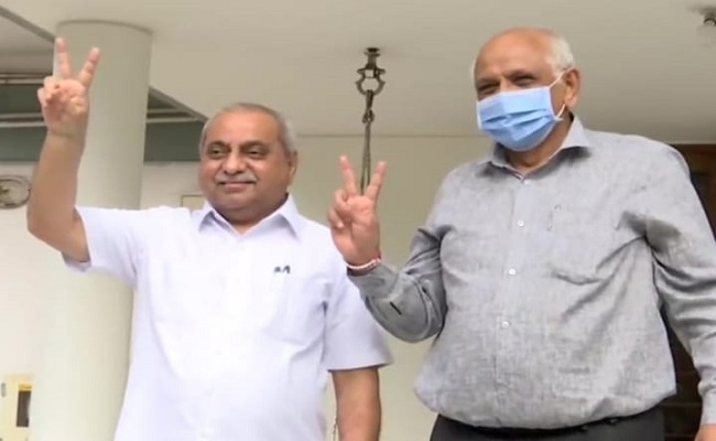 फिलहाल साथ: नितिन पटेल की नाराजगी की गूंज हाईकमान तक पहुंची, भावी सीएम भूपेंद्र पटेल पहुंचे मनाने