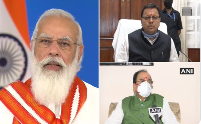 उत्तराखंड में बारिश: रामगढ़ में बादल फटने की खबर, पीएम मोदी ने की सीएम धामी से बात