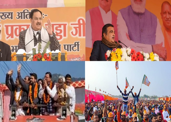 चुनावी यात्राएं: भाजपा ने यूपी में जन विश्वास तो उत्तराखंड में विजय संकल्प यात्रा के लिए उतारे दिग्गज चेहरे
