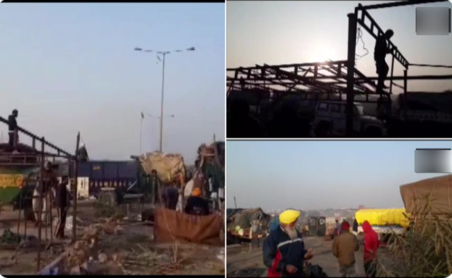 दिल्ली बॉर्डर स्थित किसानों के मोर्चे होने लगे खाली, बढ़ी हलचल
