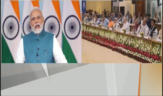 स्टेट होम मिनिस्टर्स की बैठक को पीएम मोदी ने किया संबोधत, आज की मीटिंग का यह रहा एजेंडा