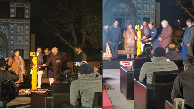 दिल्ली: गृह मंत्री अमित शाह ने किया ”जय हिन्द का उद्घाटन”