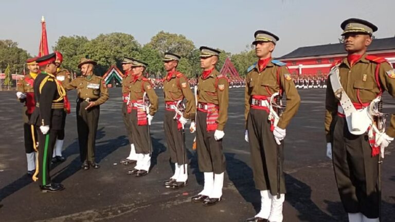 देहरादून: देश को आज मिले 343 अफसरों की फौज, श्रीलंका के सीडीएस ने ली परेड की सलामी