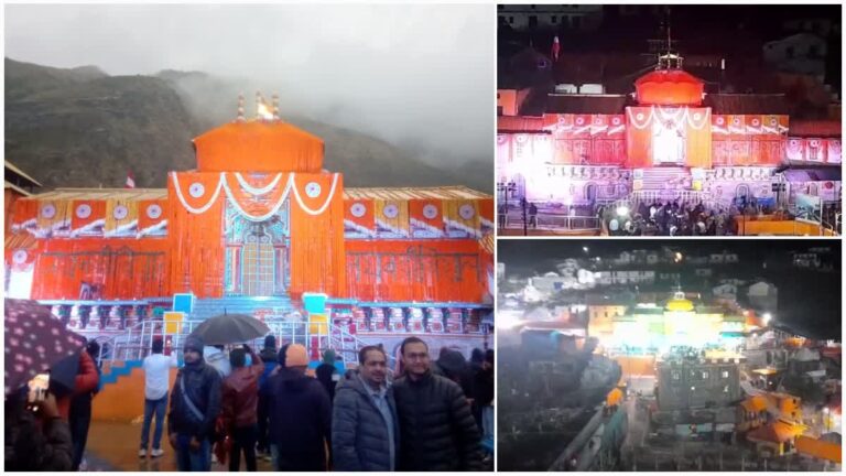 बदरीविशाल के कपाट खुलेंगे कल, 15 कुंटल फूलों से सजाया जा रहा मंदिर परिसर