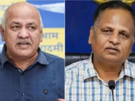 ₹2,000 करोड़ के क्लासरूम घोटाले में मनीष सिसोदिया और सत्येंद्र जैन के खिलाफ FIR
