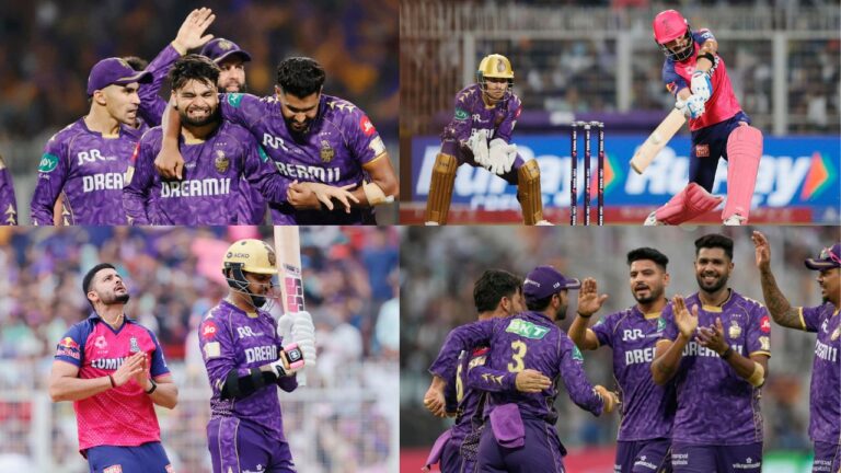 IPL 2025:  रोमांचक मैच में हारी राजस्थान, एक रन से जीती कोलकाता
