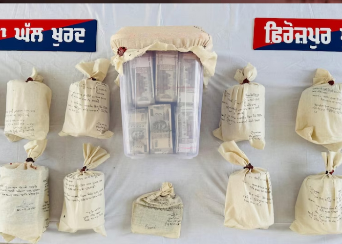 फिरोजपुर में बड़ा ड्रग्स तस्कर गिरोह पकड़ाया, 12 किलो हेरोइन समेत तीन गिरफ्तार