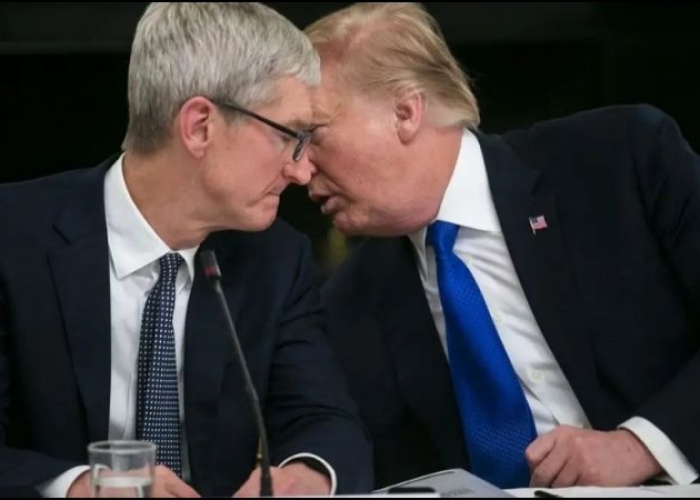 अमेरिका के बाहर बने iPhones पर ट्रंप की चेतावनी: लगेगा 25% टैरिफ