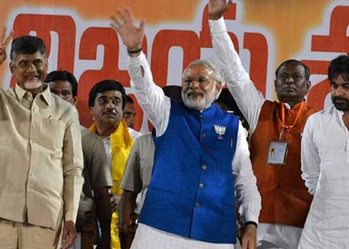 मोदी आज अमरावती में, नए विकास परियोजनाओं का शुभारंभ और राजधानी निर्माण की फिर से शुरुआत
