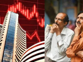 शेयर बाजार में हाहाकार: सेंसेक्स 700 अंक लुढ़का, Reliance-HDFC में बड़ी गिरावट