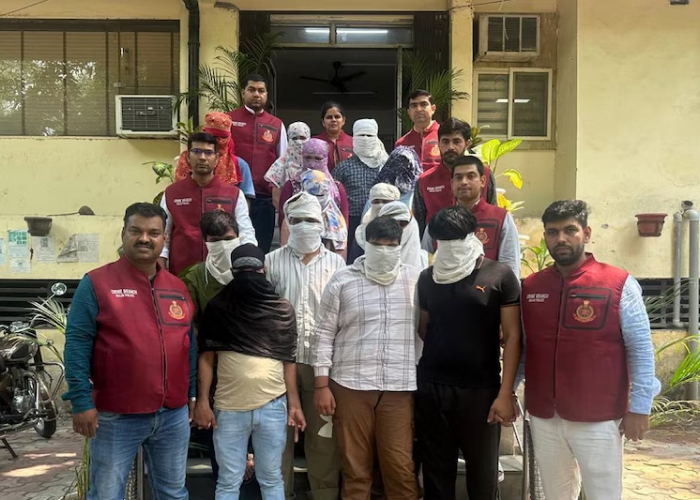 दिल्ली पुलिस ने बड़े साइबर फ्रॉड और सेक्सटॉर्शन रैकेट का किया भंडाफोड़, कई आरोपी गिरफ्तार