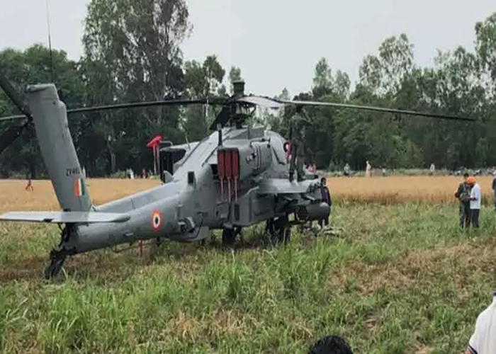 पठानकोट में एक और बड़ा हादसा टला: वायुसेना का हेलिकॉप्टर नंगलपुर में आपात लैंडिंग, एक हफ्ते में दूसरी घटना