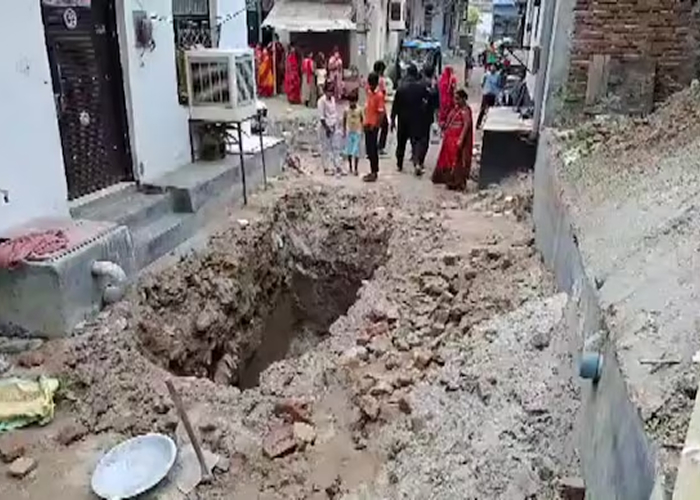 फरीदाबाद में दिल दहला देने वाला कांड: गुमशुदगी के दो महीने बाद 10 फीट गहरे गड्ढे से महिला का शव बरामद