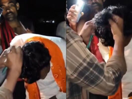 इटावा टॉन्सरिंग विवाद: तनाव के बीच पुलिस पर पथराव, 20 उपद्रवी हिरासत में
