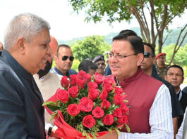 हल्द्वानी में उपराष्ट्रपति से मिले सीएम धामी, विकास योजनाओं पर हुई अहम चर्चा