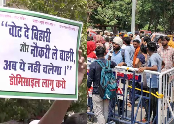 वोट हमारा, हक तुम्हारा?’ डोमिसाइल विवाद पर पटना की सड़कों पर छात्रों का उबाल