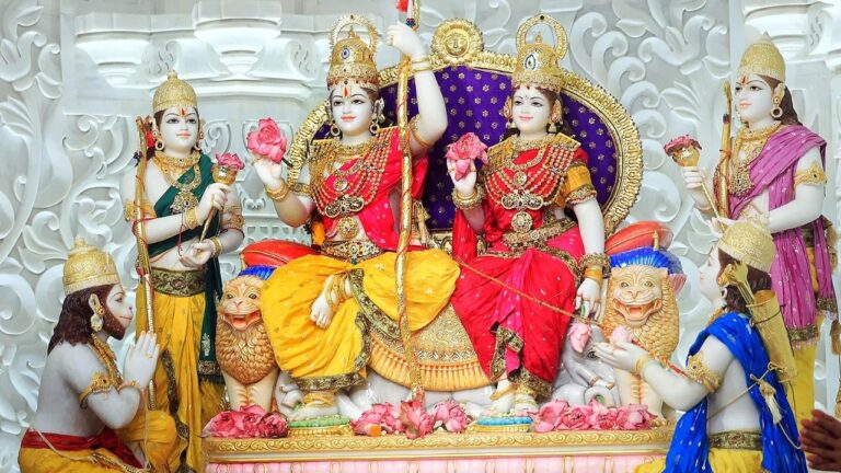 अयोध्या स्थित राम मंदिर में राम दरबार की पहली तस्वीर आई सामने