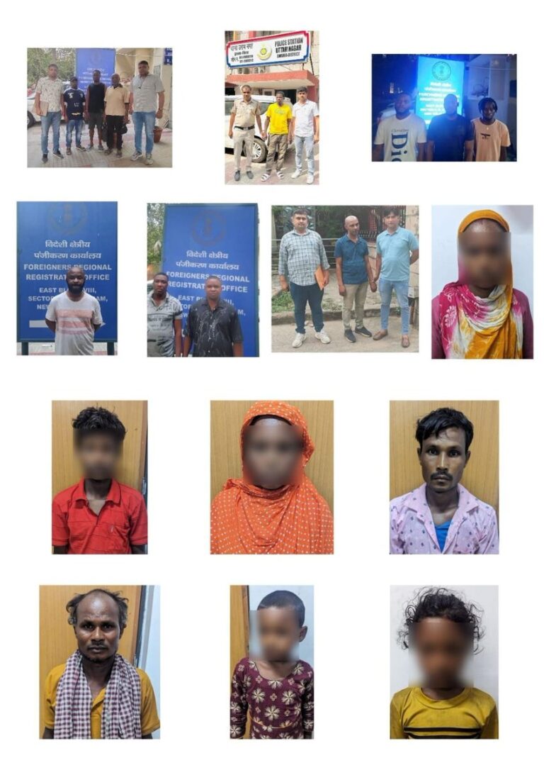 द्वारका पुलिस ने 18 बांग्लादेशी सहित 29 विदेशियों को किया डिपोर्ट