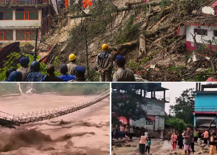 हिमाचल के मंडी में भूस्खलन से टनल में फंसे 300 पर्यटक, रेस्क्यू ऑपरेशन जारी