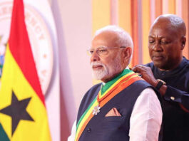 प्रधानमंत्री मोदी को घाना का सर्वोच्च राष्ट्रीय सम्मान, भारत-अफ्रीका संबंधों में नया अध्याय