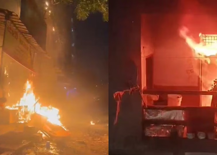 नोएडा में चार मंजिला इमारत में भीषण आग, छत पर फंसे 10 से ज्यादा लोग, दमकल ने सभी को सुरक्षित बचाया