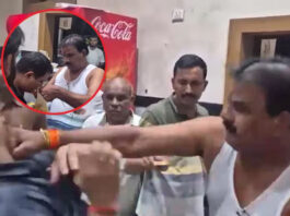 दाल सूंघते ही भड़के शिवसेना MLA संजय गायकवाड़, कैंटीन कर्मचारी को मारा मुक्का, वीडियो वायरल