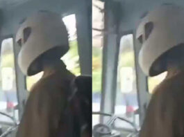 भारत बंद के बीच हेलमेट पहन बस चलाता दिखा KSRTC ड्राइवर, केरल में हड़ताल को लेकर बढ़ा टकराव