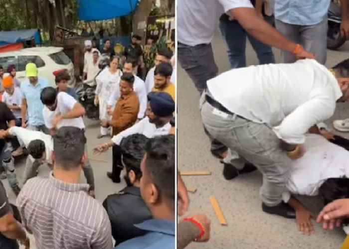 सोशल मीडिया पोस्ट पर बवाल: दिल्ली में इन्फ्लुएंसर को बीच सड़क पर घेरकर पीटा, वीडियो वायरल