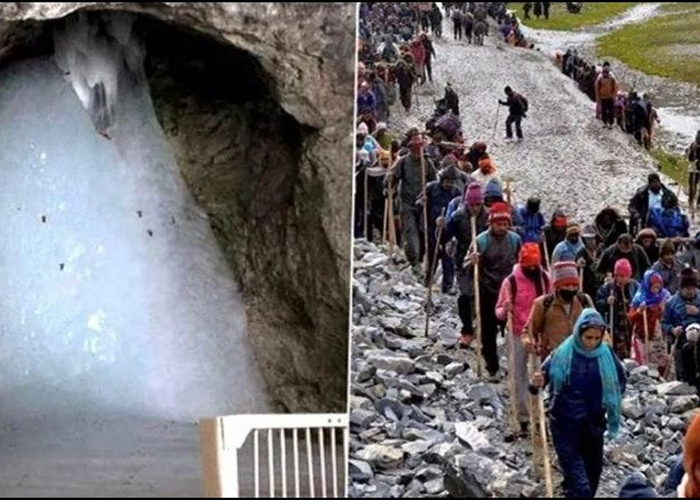 अमरनाथ यात्रा में हादसा: भारी बारिश से भूस्खलन, एक श्रद्धालु की मौत, यात्रा अस्थायी रूप से स्थगित
