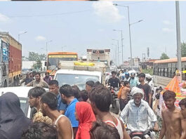 भानियावाला फ्लाईओवर पर भीषण हादसा: कांवड़ियों की बाइक डिवाइडर से टकराई, दो की मौके पर मौत