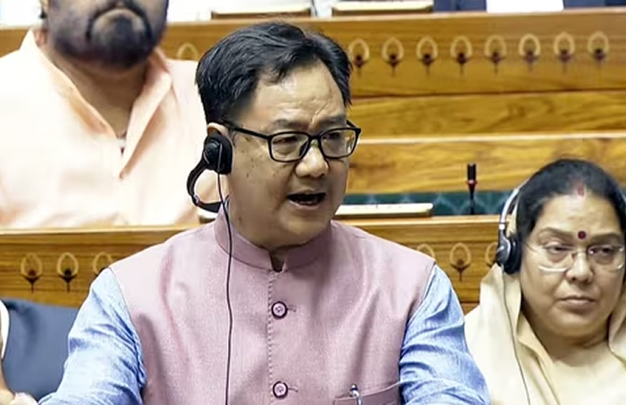 संसद में अगले हफ्ते 'ऑपरेशन सिंदूर' पर 32 घंटे की विशेष चर्चा, केंद्रीय मंत्री किरेन रिजिजू ने की घोषणा