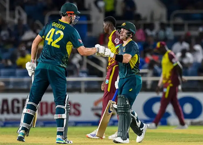 ऑस्ट्रेलिया ने वेस्टइंडीज को 5वें T20I में रौंदा, दौरे पर 8-0 से लगाई जीत की हैट्रिक