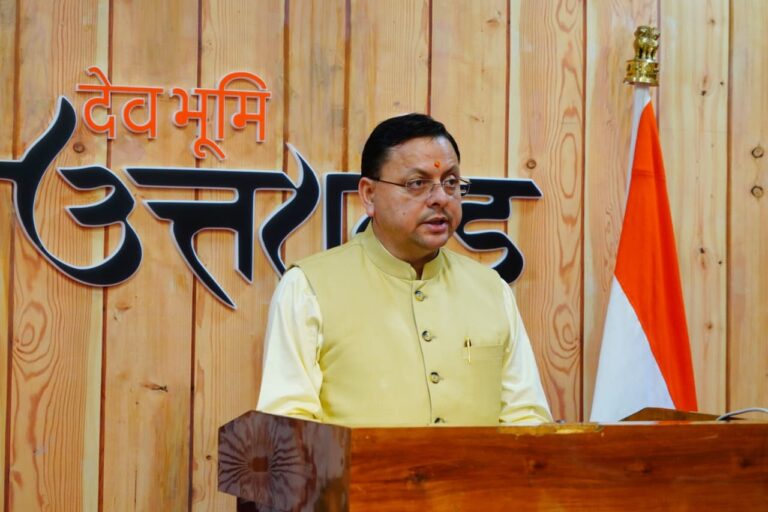 सीएम धामी ने वर्चुअल माध्यम से अल्मोड़ा के मां नंदा देवी मेला-2025 का किया शुभारंभ