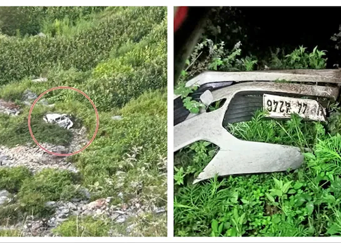 हिमाचल में दर्दनाक हादसा: कार गहरी खाई में गिरने से छह की मौत, पांच एक ही परिवार के