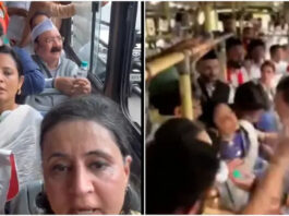 विरोध मार्च के दौरान टीएमसी सांसद महुआ मोइत्रा बेहोश, राहुल गांधी ने होश में लाने की कोशिश की