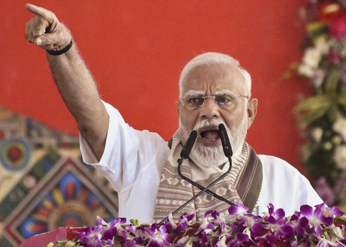 प्रधानमंत्री मोदी का आरोप: राजद और कांग्रेस 130वें संविधान संशोधन विधेयक का विरोध कर रहे, नेता या तो जेल में या जमानत पर