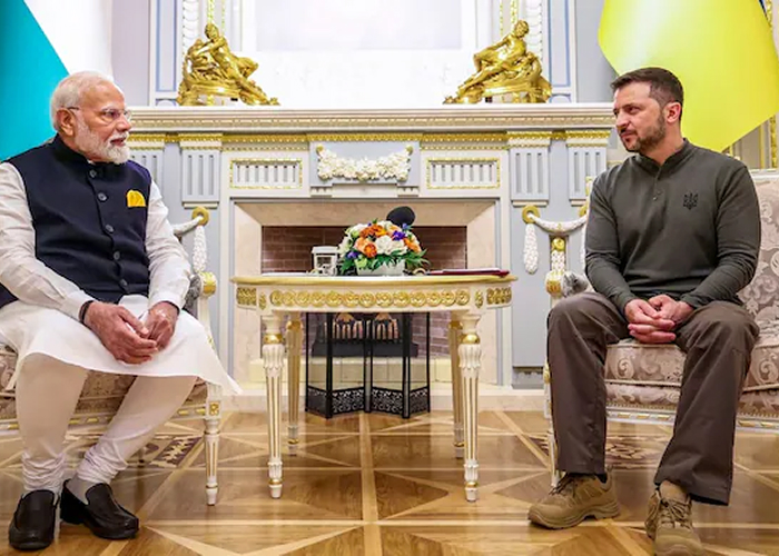 पीएम मोदी के आमंत्रण पर ज़ेलेंस्की आएंगे भारत, तारीख़ जल्द होगी तय