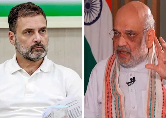 अमित शाह का तंज: तीन हारों ने बदल दी राहुल गांधी की नैतिकता, ‘क्रिमिनल नेता बिल’ पर उठे सवाल