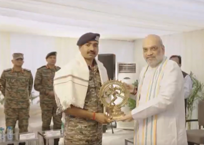 अमित शाह ने ऑपरेशन महादेव के सैनिकों को किया सम्मानित, सिंदूर हमले की सफलता को बताया आतंकवादियों के लिए साफ संदेश