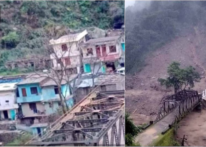 रुद्रप्रयाग में तबाही: पहाड़ से आए सैलाब ने मिटा दिया पूरा गांव, तस्वीरें देख दिल दहल जाएगा