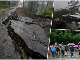 हिमाचल–उत्तराखंड में कहर बरपाती बारिश: बाढ़ और भूस्खलन से 8 की मौत, 2 लापता, 13 घायल