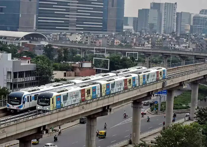 गुरुग्राम मेट्रो 4 साल में 27 स्टेशनों से जुड़ेगी, 5,500 करोड़ रुपये का निवेश तय
