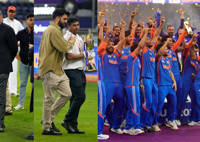 भारतीय टीम ने पाक मंत्री से ट्रॉफी लेने से किया इंकार, BCCI ने उठाई हटाने की माँग