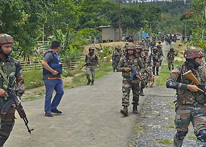 मणिपुर में घातक हमला: असम राइफल्स के 2 जवान शहीद, 5 गंभीर रूप से घायल