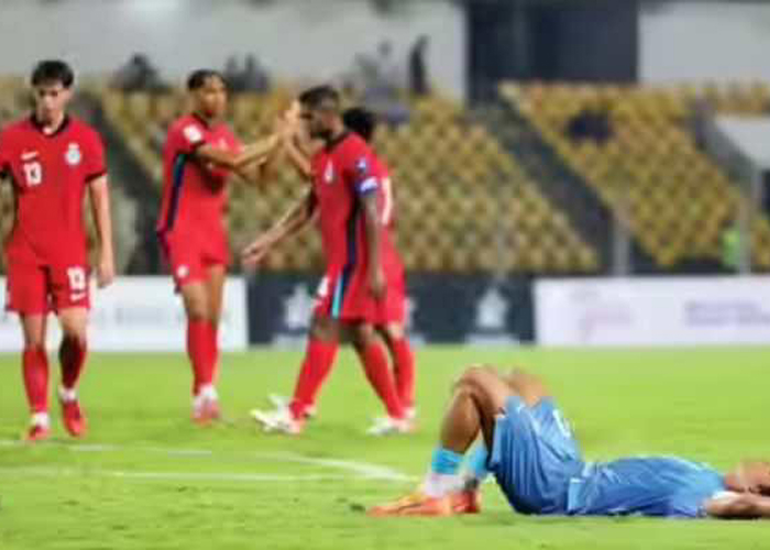 AFC एशियन कप 2027: भारत की सिंगापुर से 2-1 हार के बाद टूर्नामेंट से बाहर