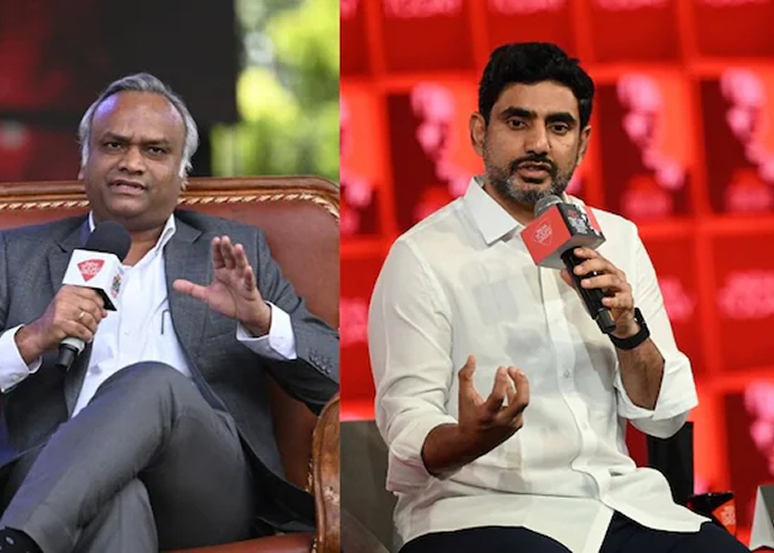 गूगल डील पर तूल पकड़ता विवाद: आंध्र‑कर्नाटक में राजनीति गरमाई, नाराज लोकेश और प्रियंक खरगे में तीखी बहस